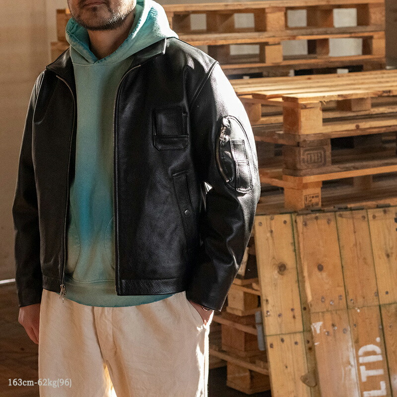 楽天市場】フランス軍タイプ パイロットレザージャケット JJ382YN