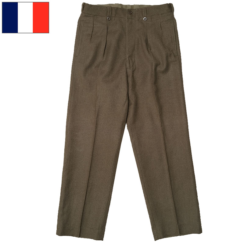 楽天市場】フランス軍 M52 ウールパンツ デッドストック PP382NN