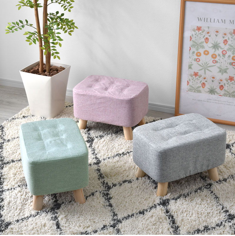 北欧風 長方形 スツール コロンチェア レクト｜ユニットシェルフ 家具