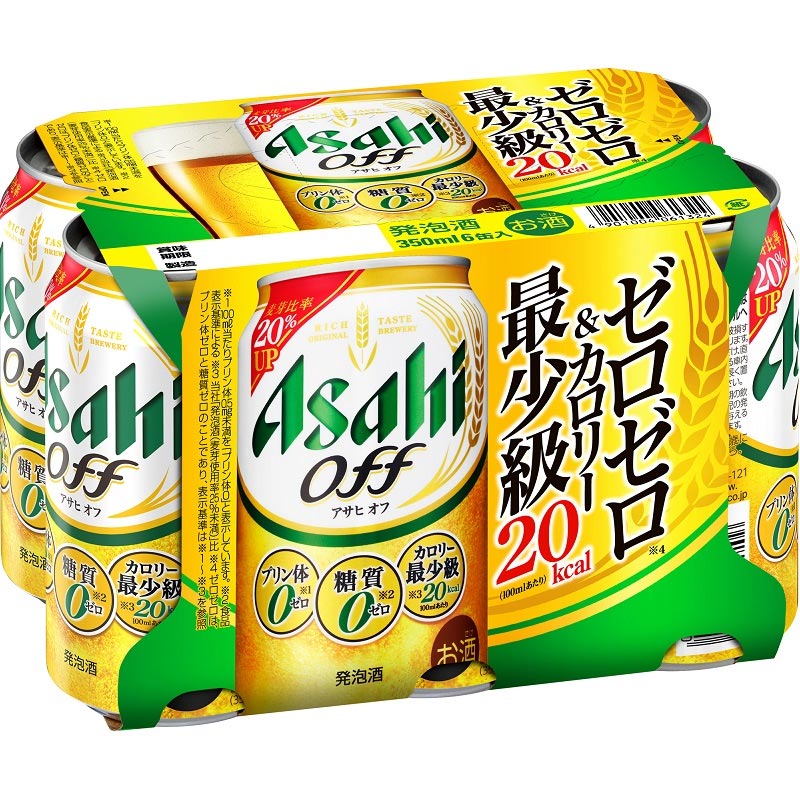 アサヒオフ 350ml6缶パック アークスオンラインショップ Arcs
