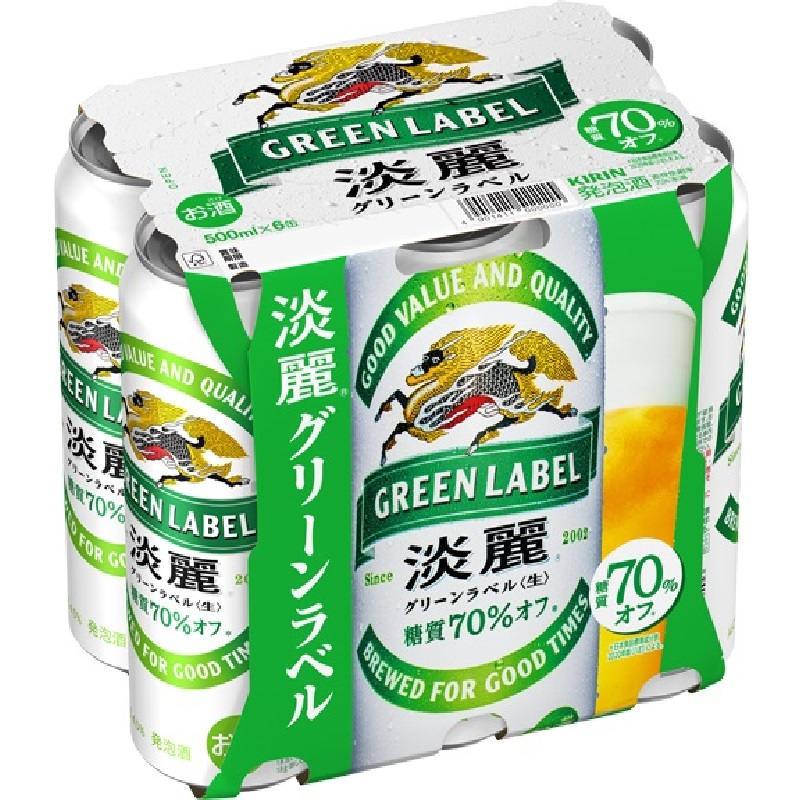 淡麗グリーンラベル6缶 アークスオンラインショップ Arcs Online Shop