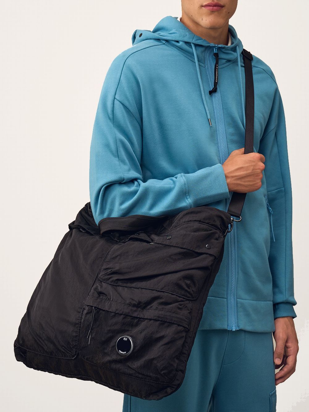 C.P. COMPANY - NYLON B LENS TOTE BACK ナイロン トートバッグ