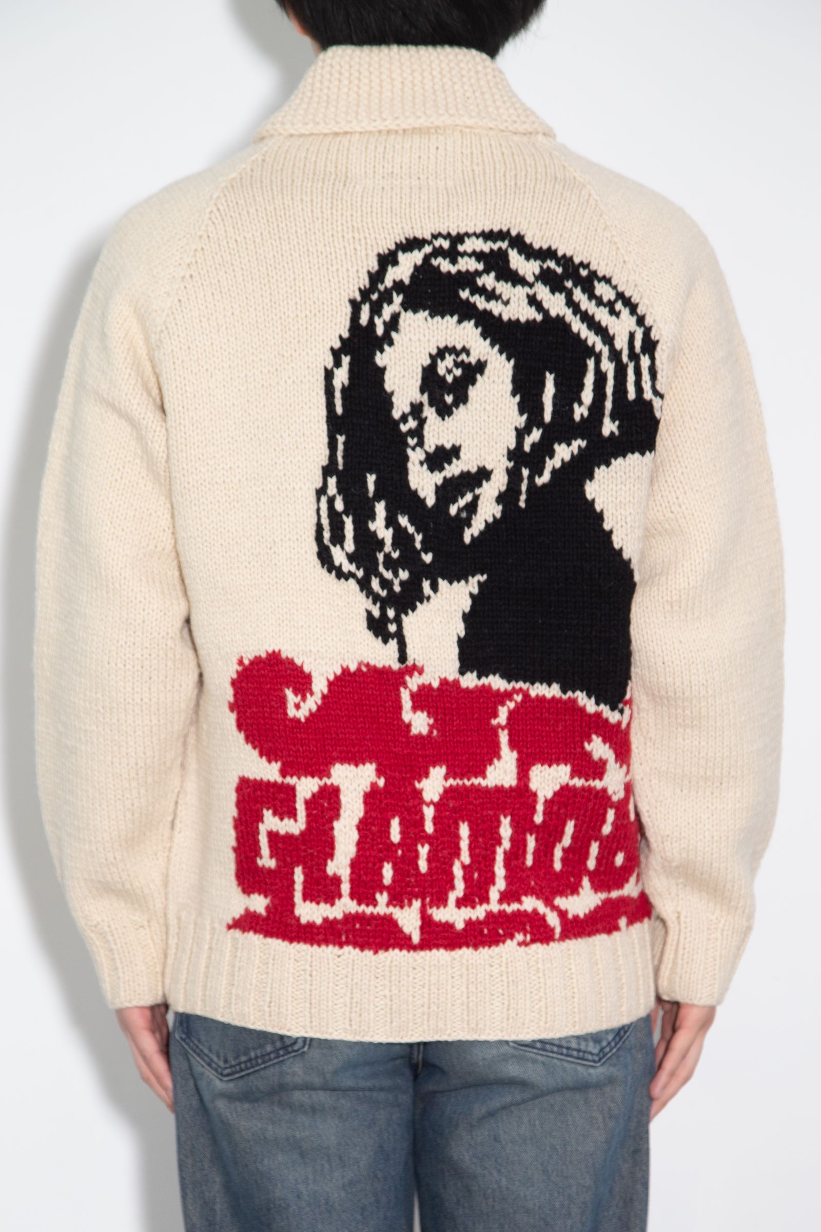 HYSTERIC GLAMOUR - VIXEN GIRL編込 カウチン / ブラック | Tempt