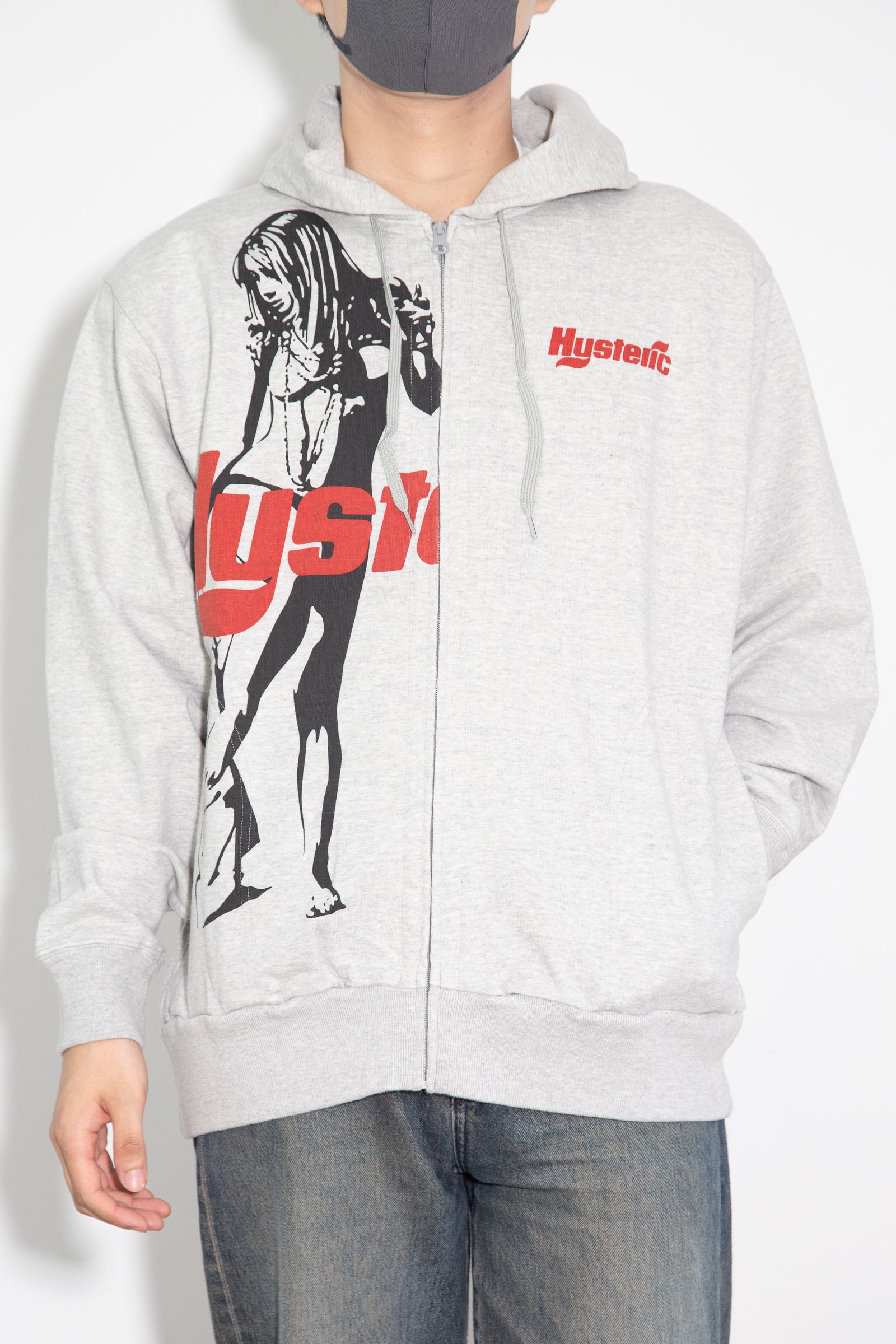 HYSTERIC GLAMOUR - HYSTERIC TIMES パーカー / グレー | Tempt