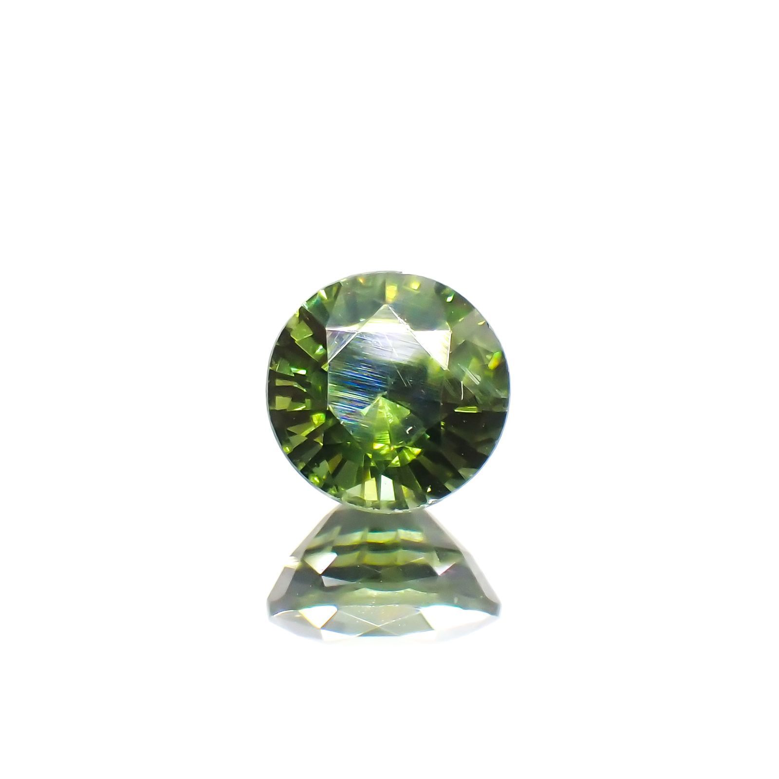 グリーンジルコン(宝石名ジルコン)スリランカ/カンボジア産 識別済