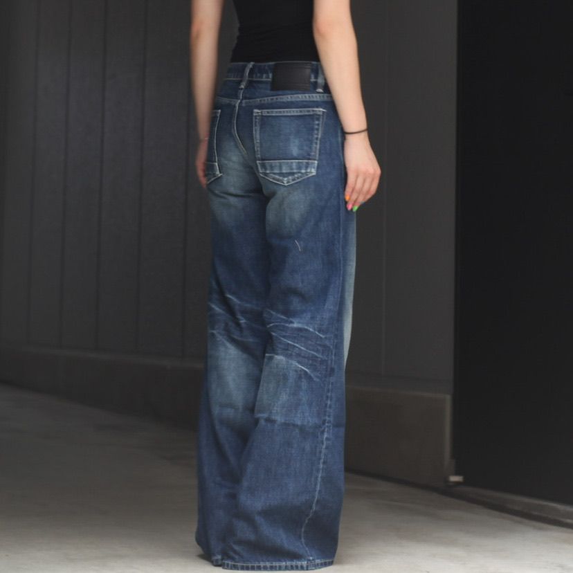Fax Copy Express * - 【残り一点】888 Low-Rise Oversized Jeans