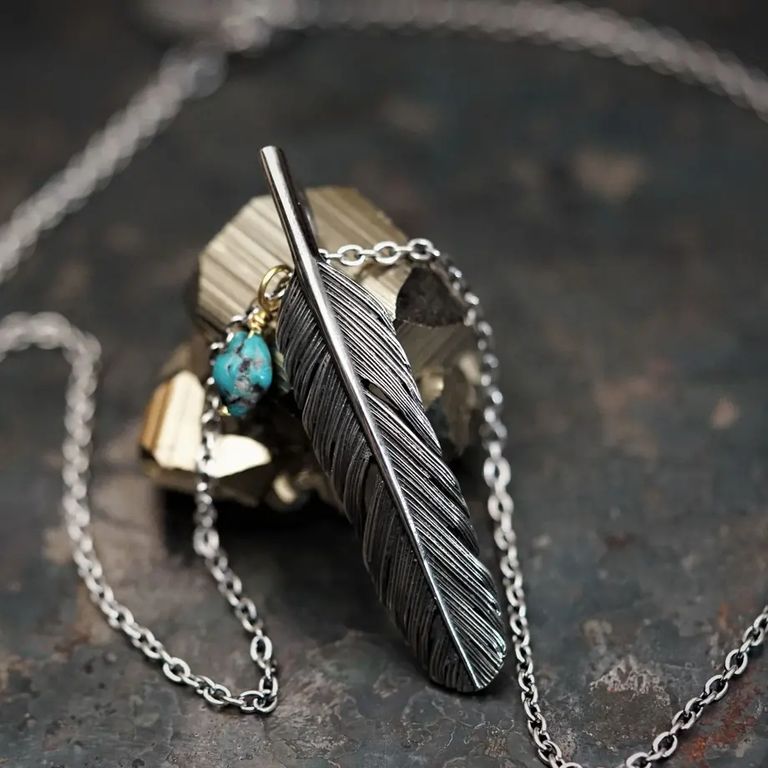 HARIM - 【残り一点】Feather Center_S(SILVER) | ACRMTSM ONLINE STORE