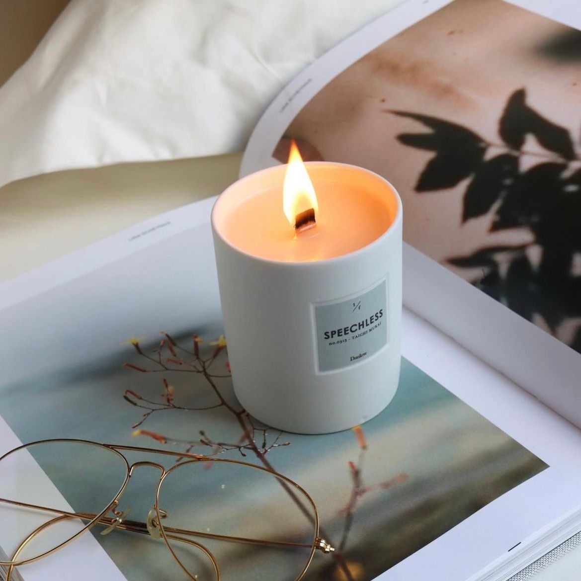 Danlow - 【残りわずか】Fragrance Wood Candle(BONEVET) | ACRMTSM