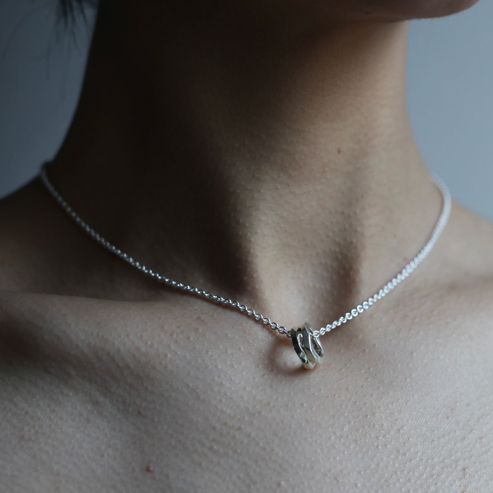 GARNI - 【残り一点】Crockery Double Ring Pendant | ACRMTSM ONLINE