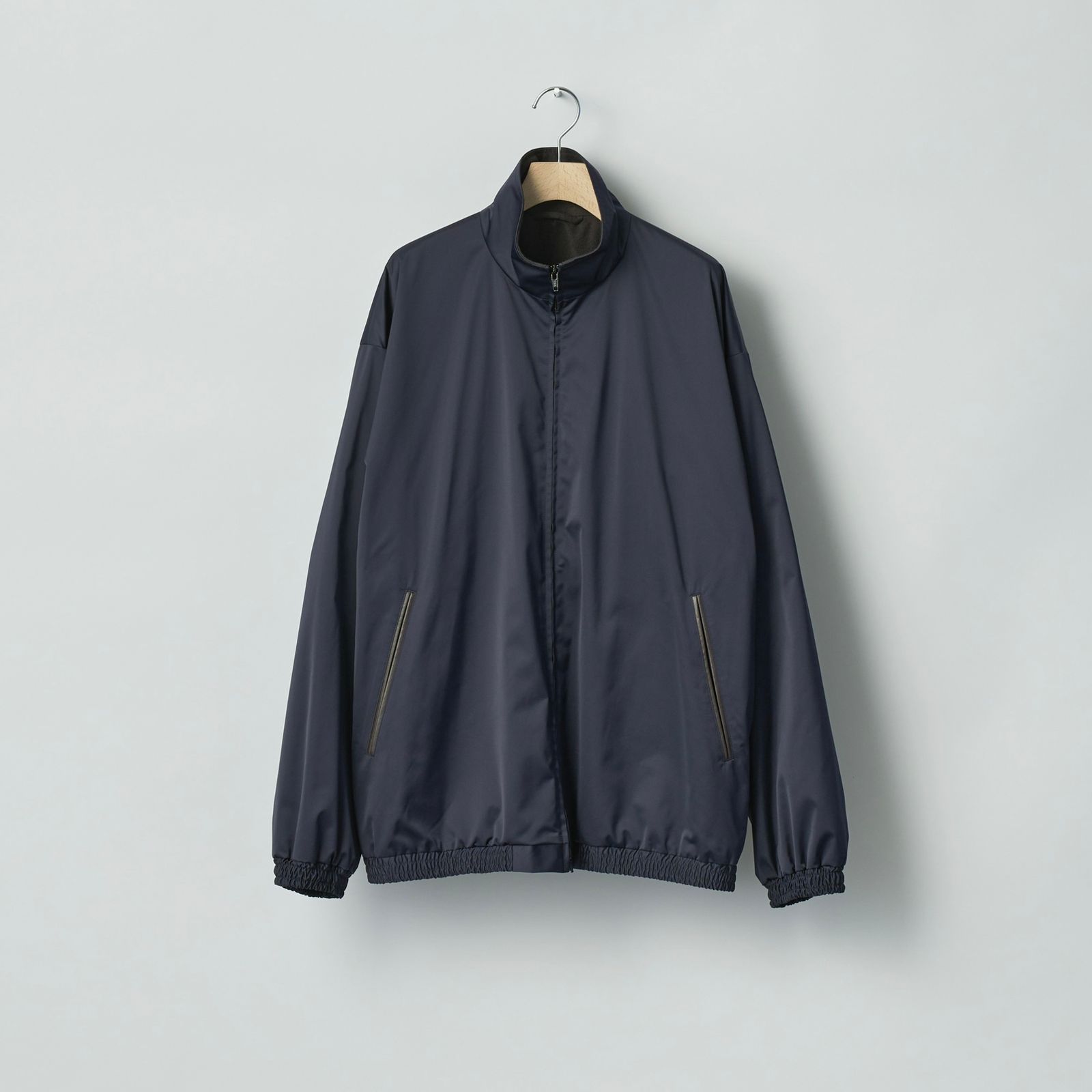 ssstein - 【残り一点】Silk Back Stand Collar Zip Jacket | ACRMTSM