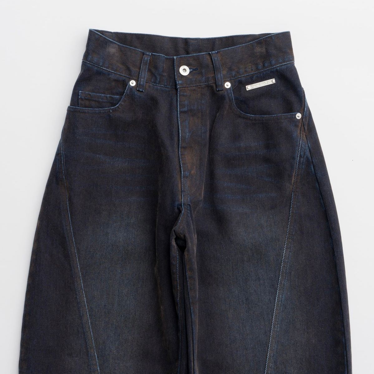 PRANK PROJECT - 【残り一点】Curve Line Flocky Denim | ACRMTSM