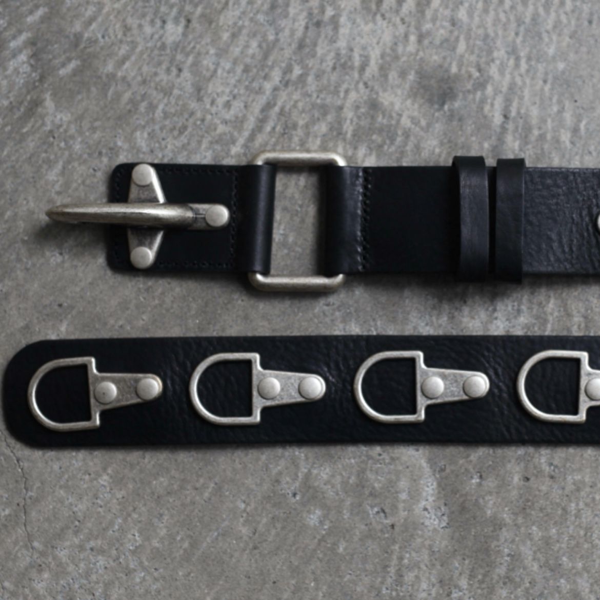 Thug Club - 【残り一点】Full Metal Leather Belt | ACRMTSM ONLINE STORE