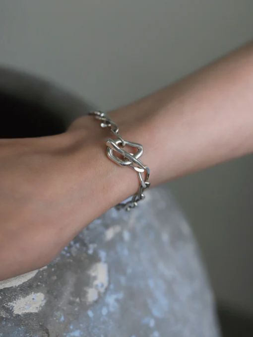 TEN. - ムードフープブレスレット MIX シルバー＆ゴールド バイカラー