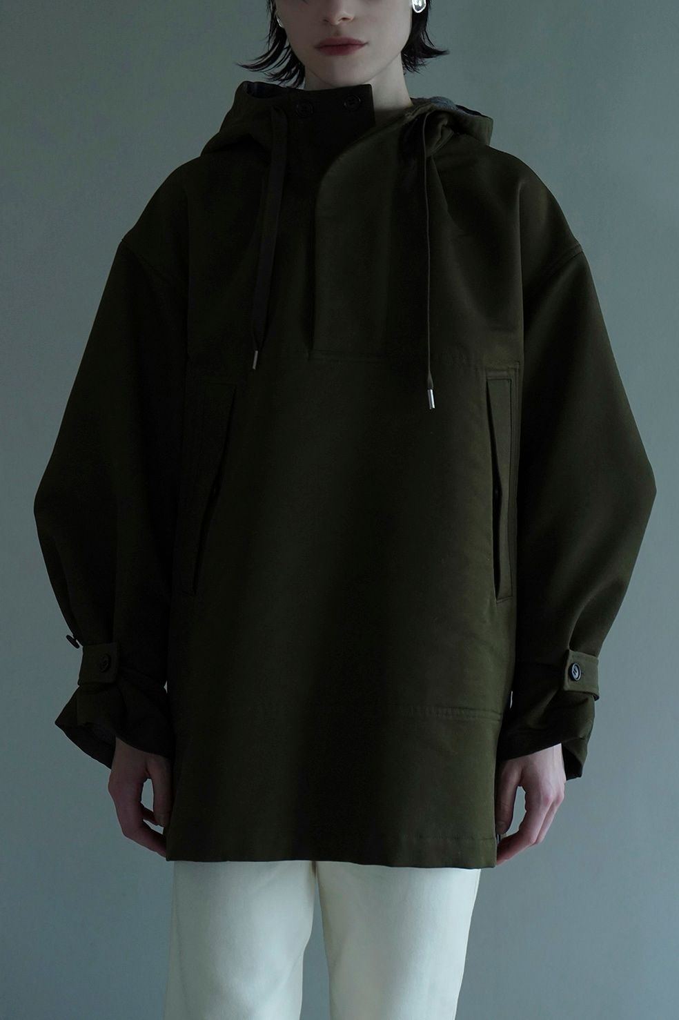 CLANE - サイド オープン アノラック - SIDE OPEN WIDE ANORAK - BEIGE