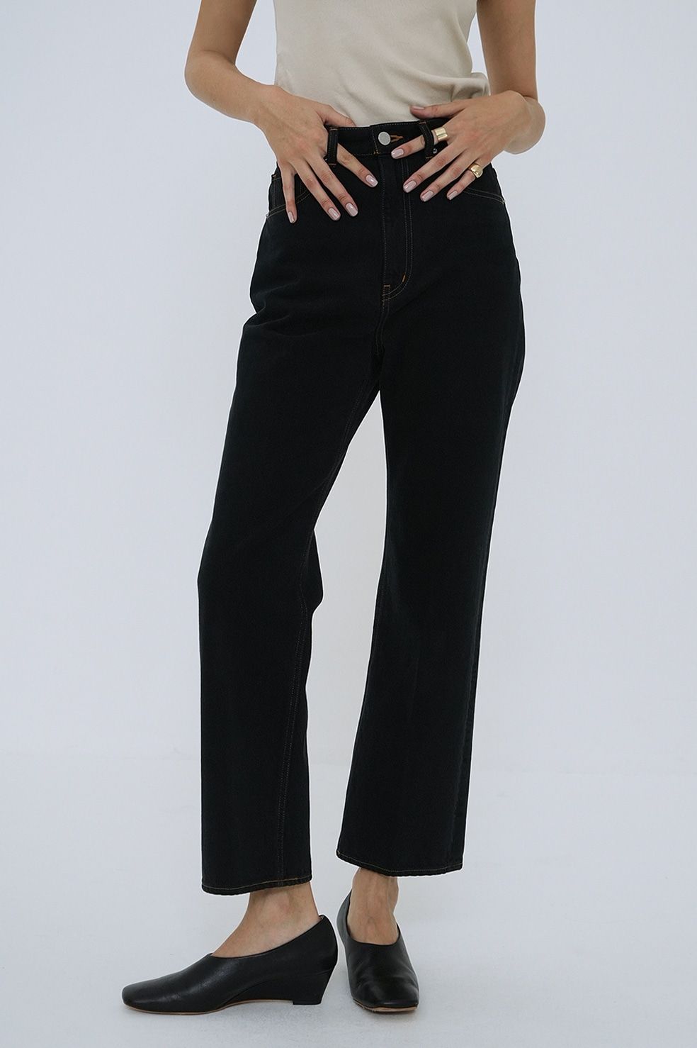 CLANE - リングデニムパンツ ブルー - RING DENIM PANTS | ADDICT WEB SHOP