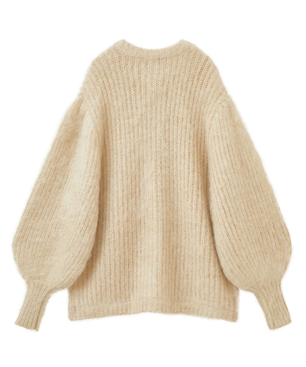 CLANE - カラー モヘア シャギー カーディガン - COLOR MOHAIR SHAGGY