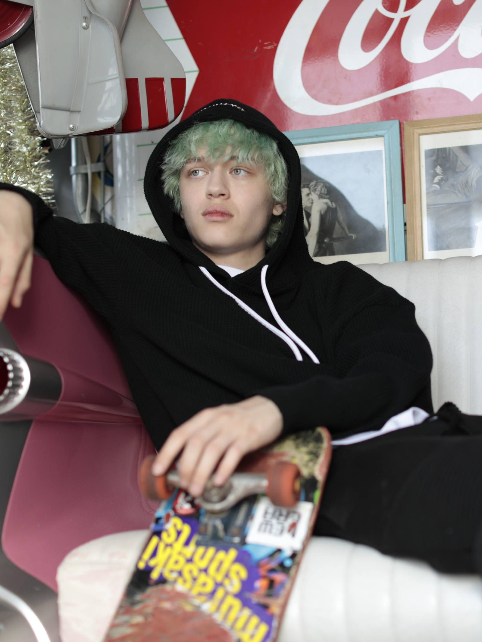 NIL DUE / NIL UN TOKYO - ワッフルプルオーバーフーディー - PULLOVER