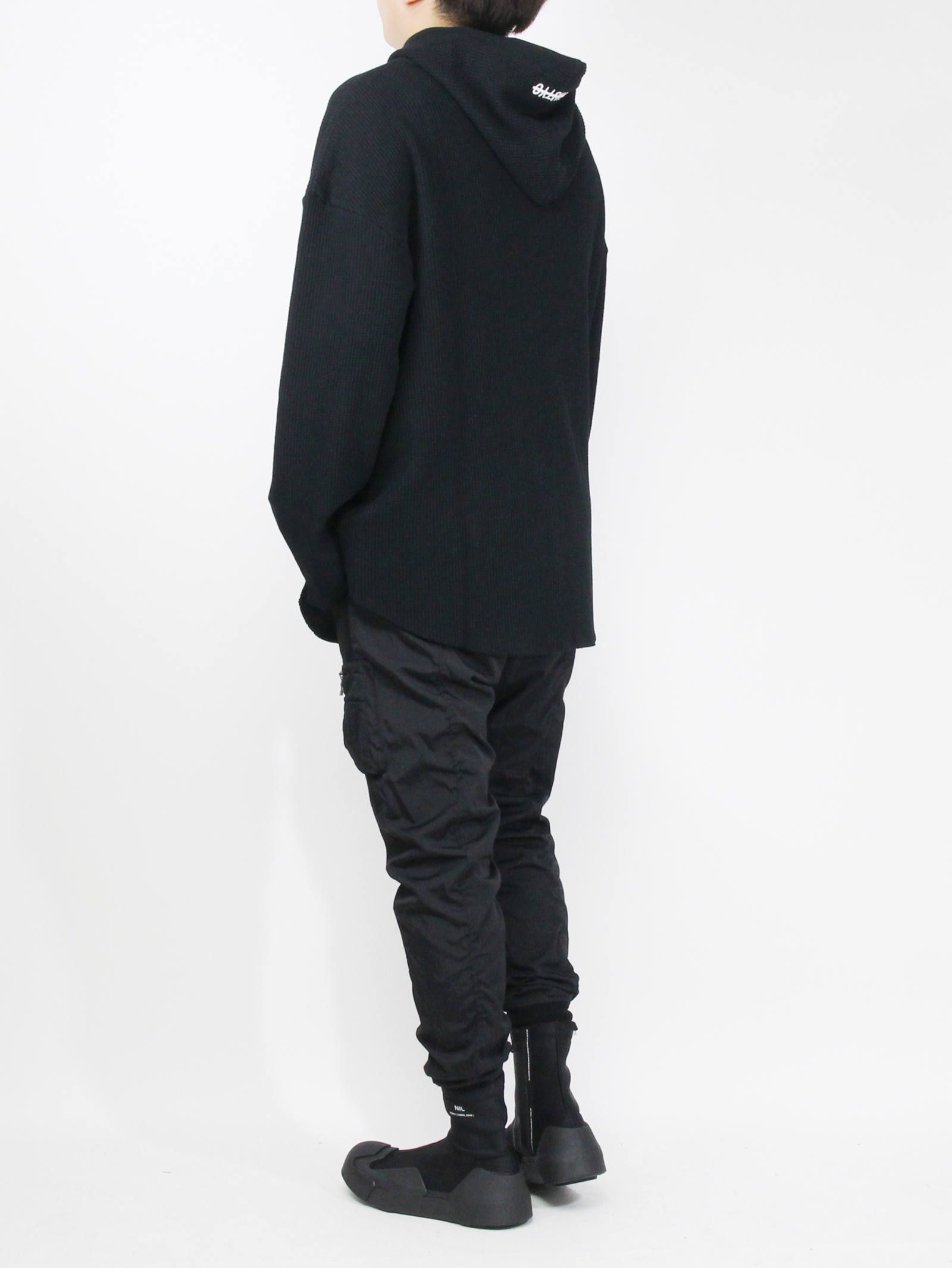 NIL DUE / NIL UN TOKYO - ワッフルプルオーバーフーディー - PULLOVER