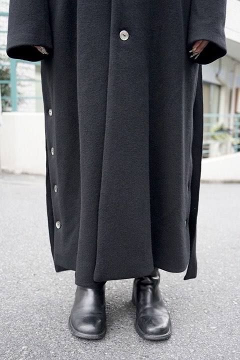 kujaku - 鈴蘭コート - Suzuran Coat BLACK | ADDICT WEB SHOP
