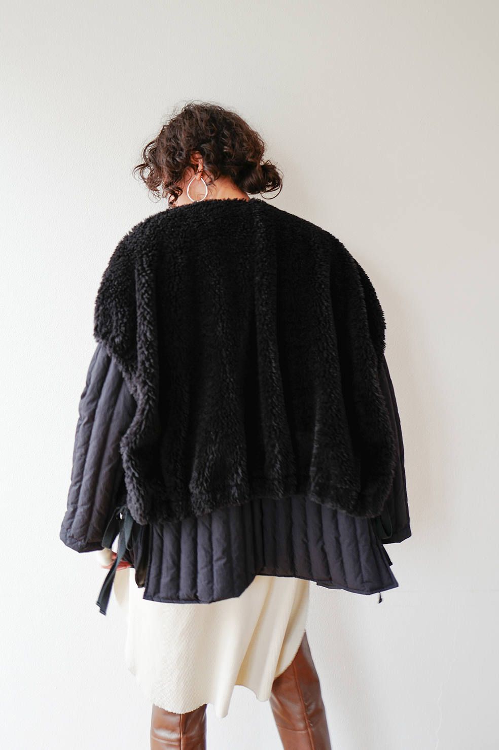 CLANE - レイヤードダウンコート - BOA VEST LAYERED DOWN COAT