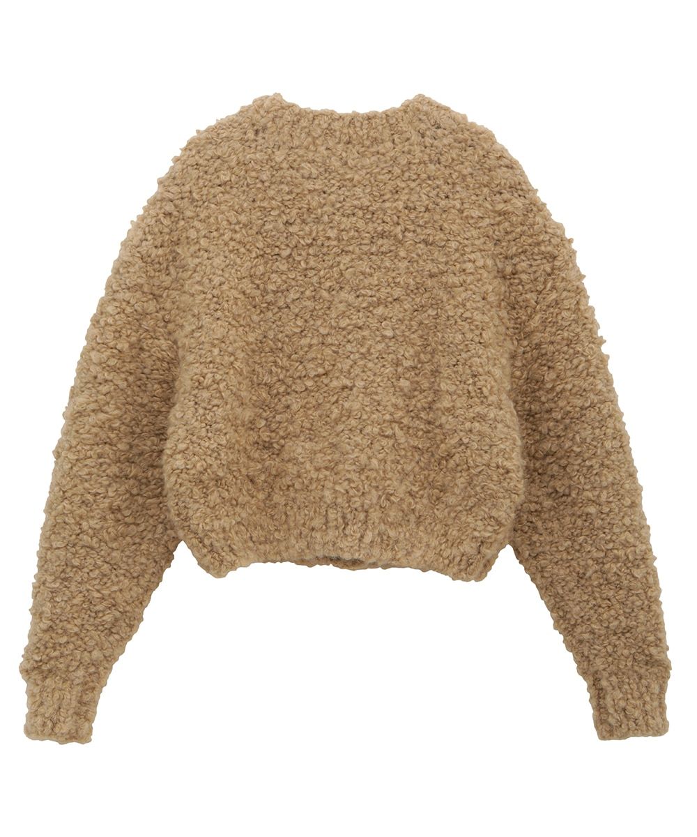 CLANE - テディベア ハンド ニット トップス - TEDDY BEAR HAND KNIT