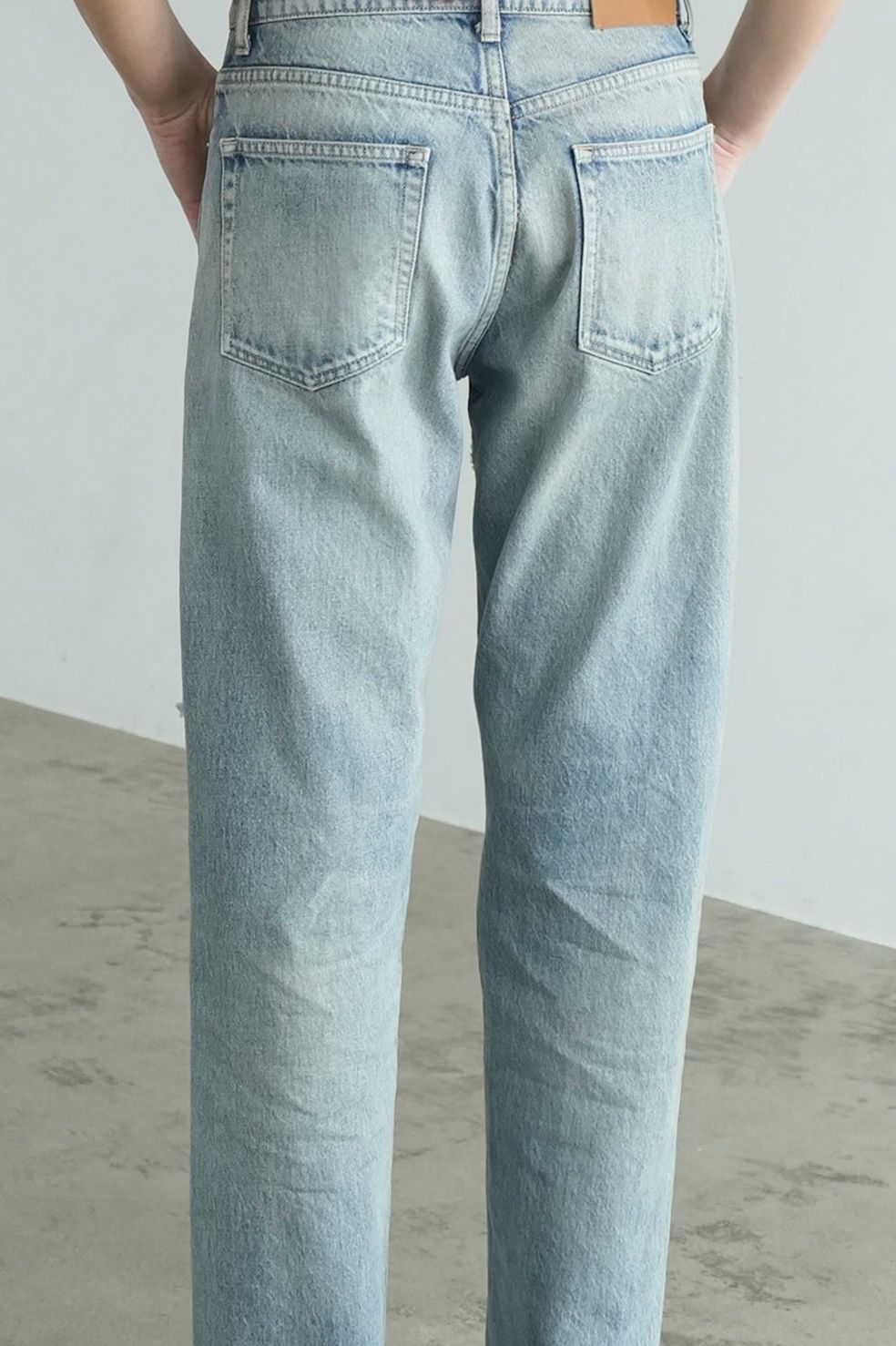 CLANE - クラッシュ デニムパンツ - CRASH DENIM PANTS | ADDICT WEB SHOP
