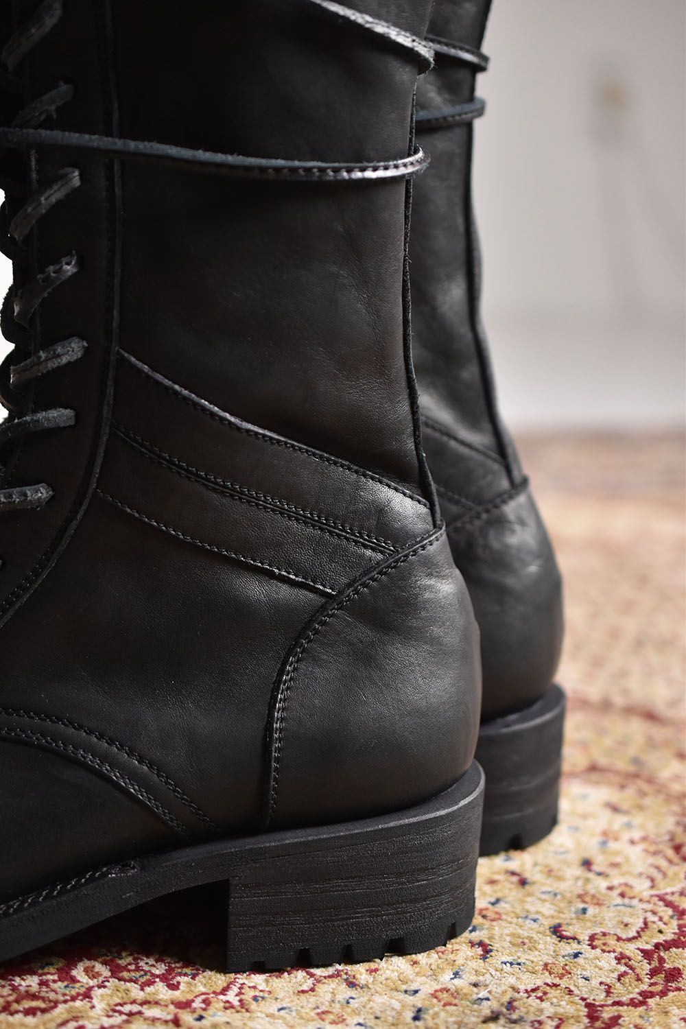 ISAMU KATAYAMA BACKLASH - Double Shoulder Combat Boots