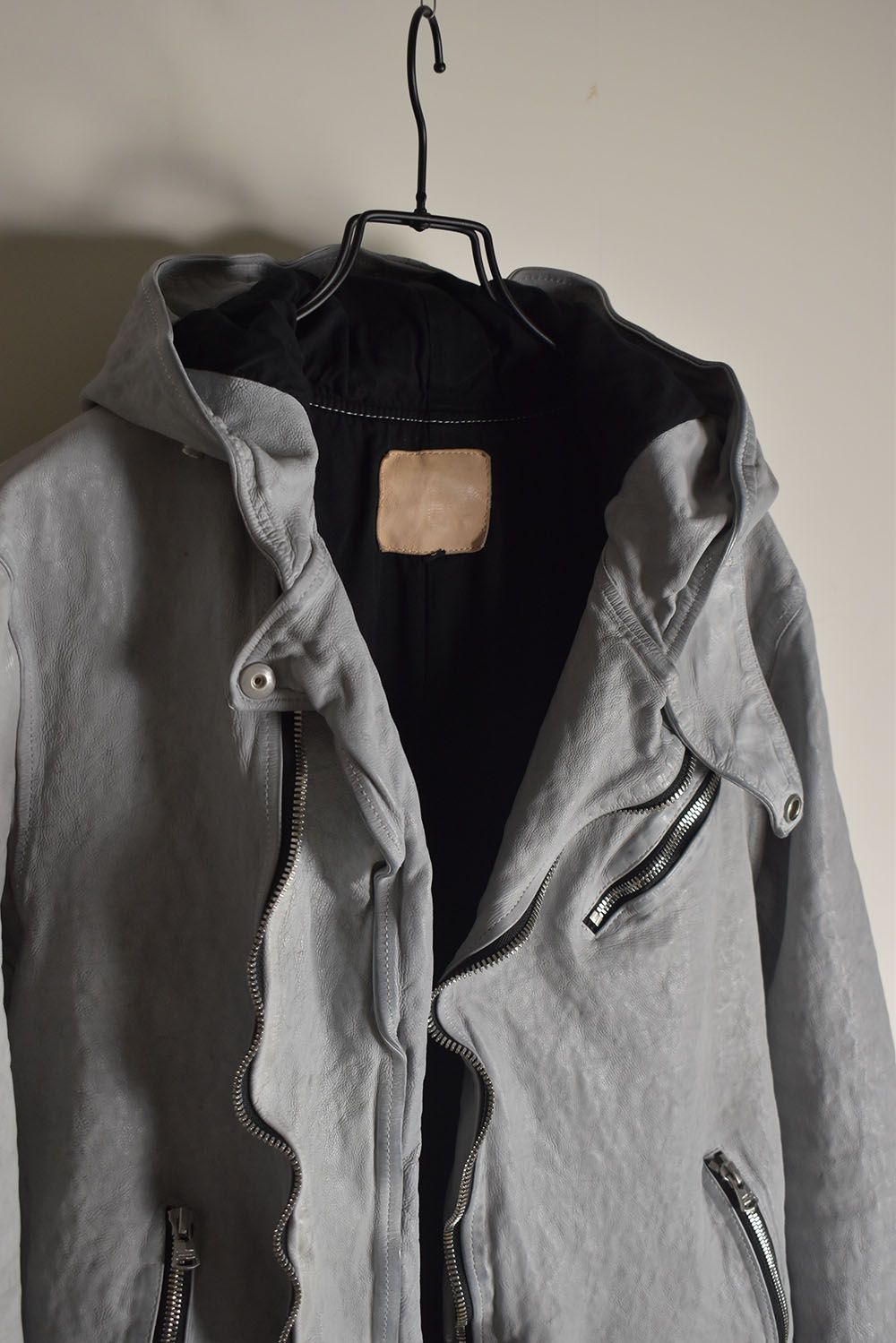 ISAMU KATAYAMA BACKLASH - Japan Calf Product Wash Hoodie Riders