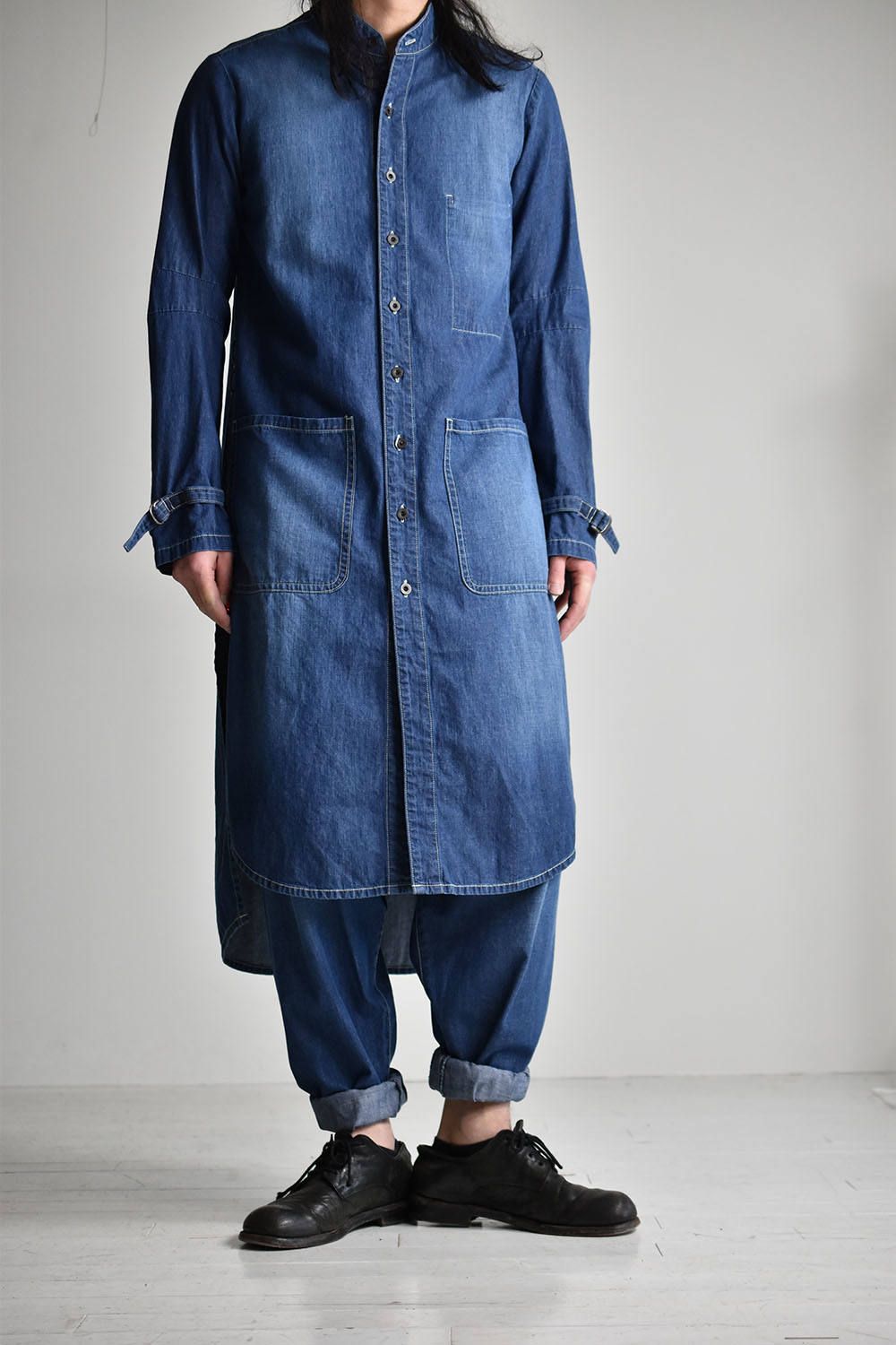 nude:masahiko maruyama - Denim Long Shirt Jaket