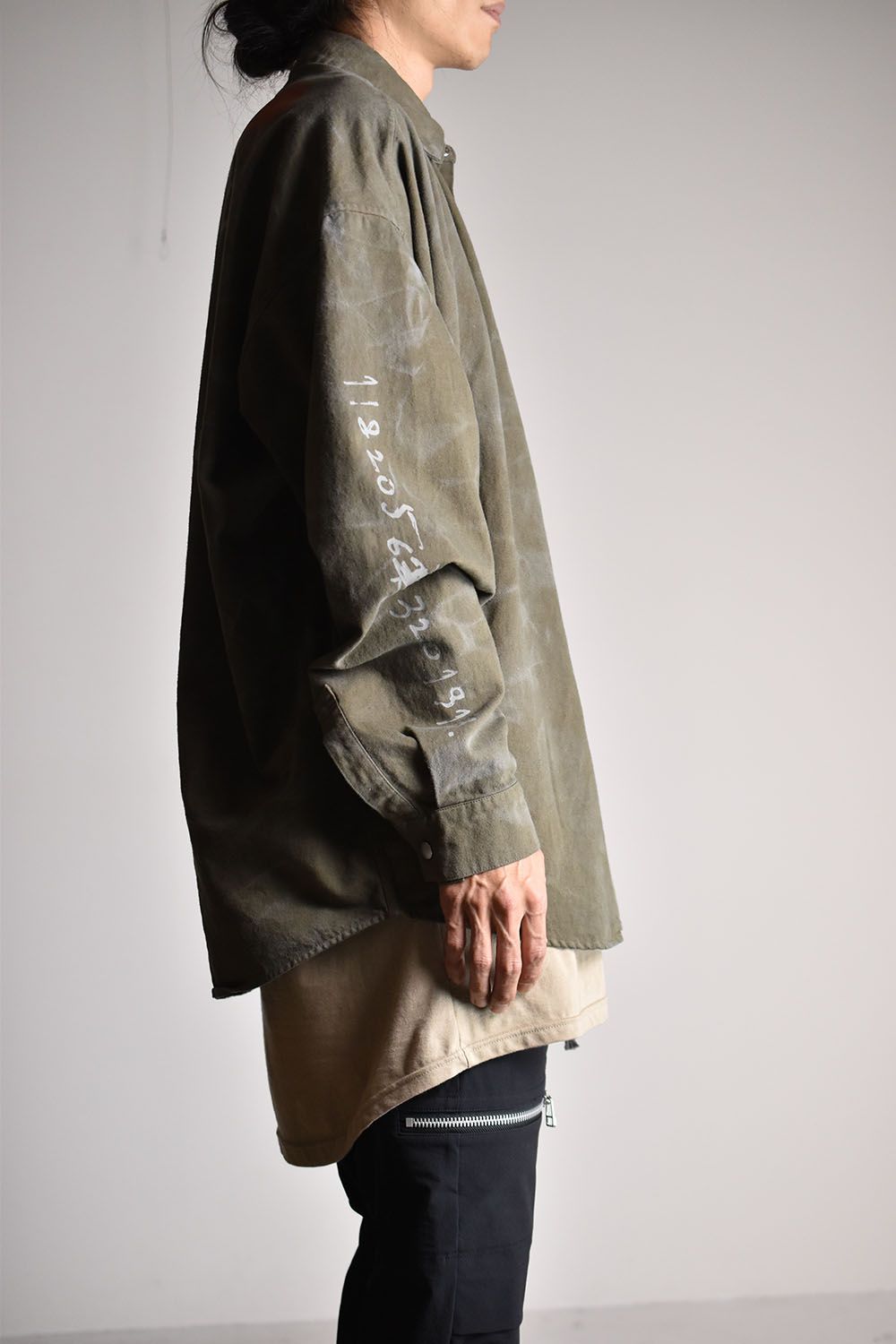 A.F ARTEFACT - Vintage Dyed Cocoon Shirts