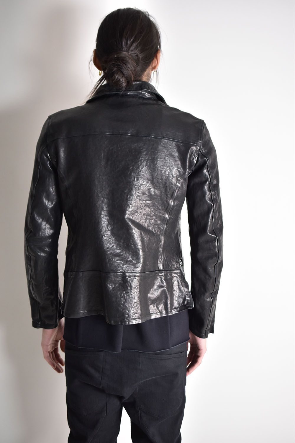 ISAMU KATAYAMA BACKLASH - Itary Shoulder “Garment-Dyed” Double