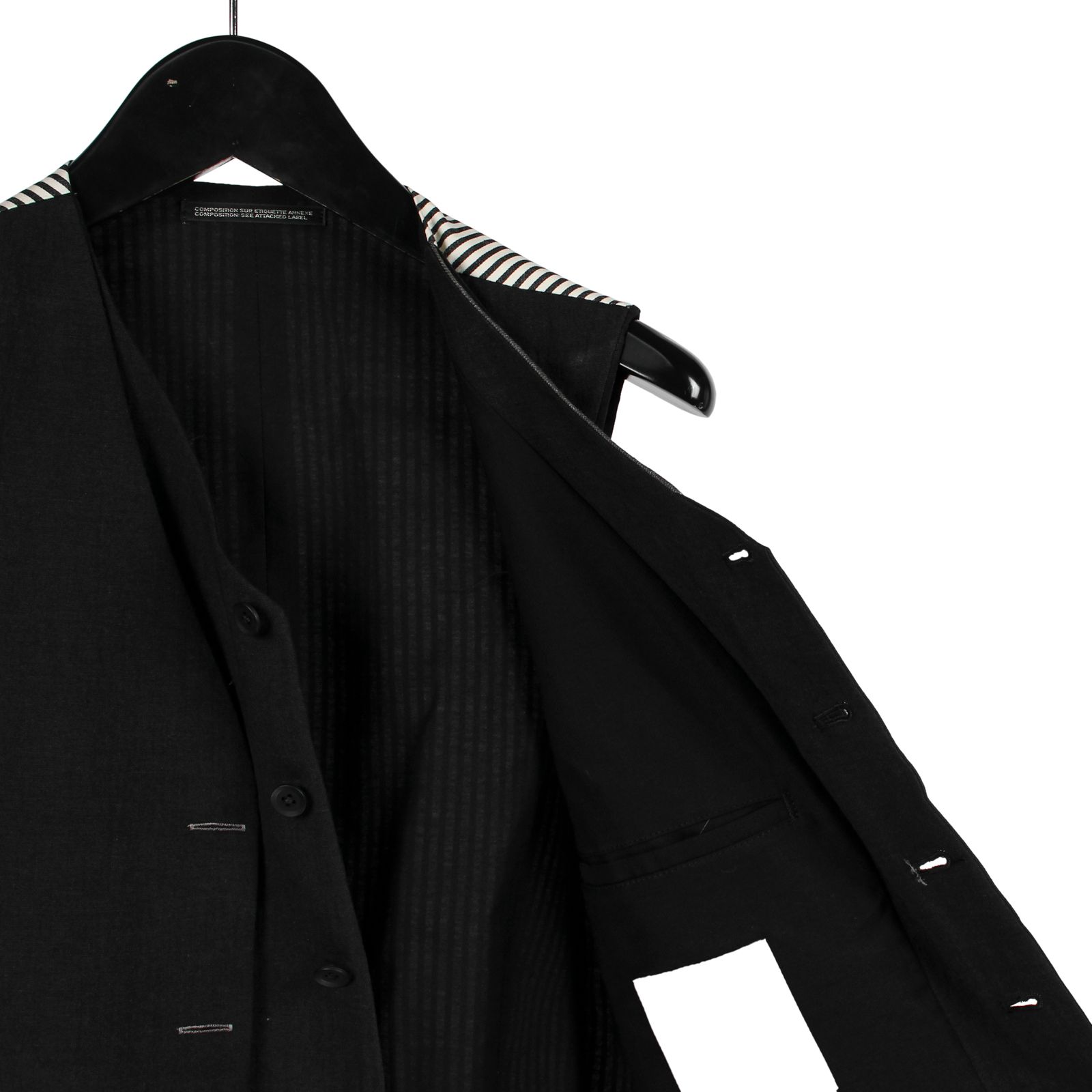 yohji yamamoto - pour homme | 身頃二重切り替えベスト (メンズ