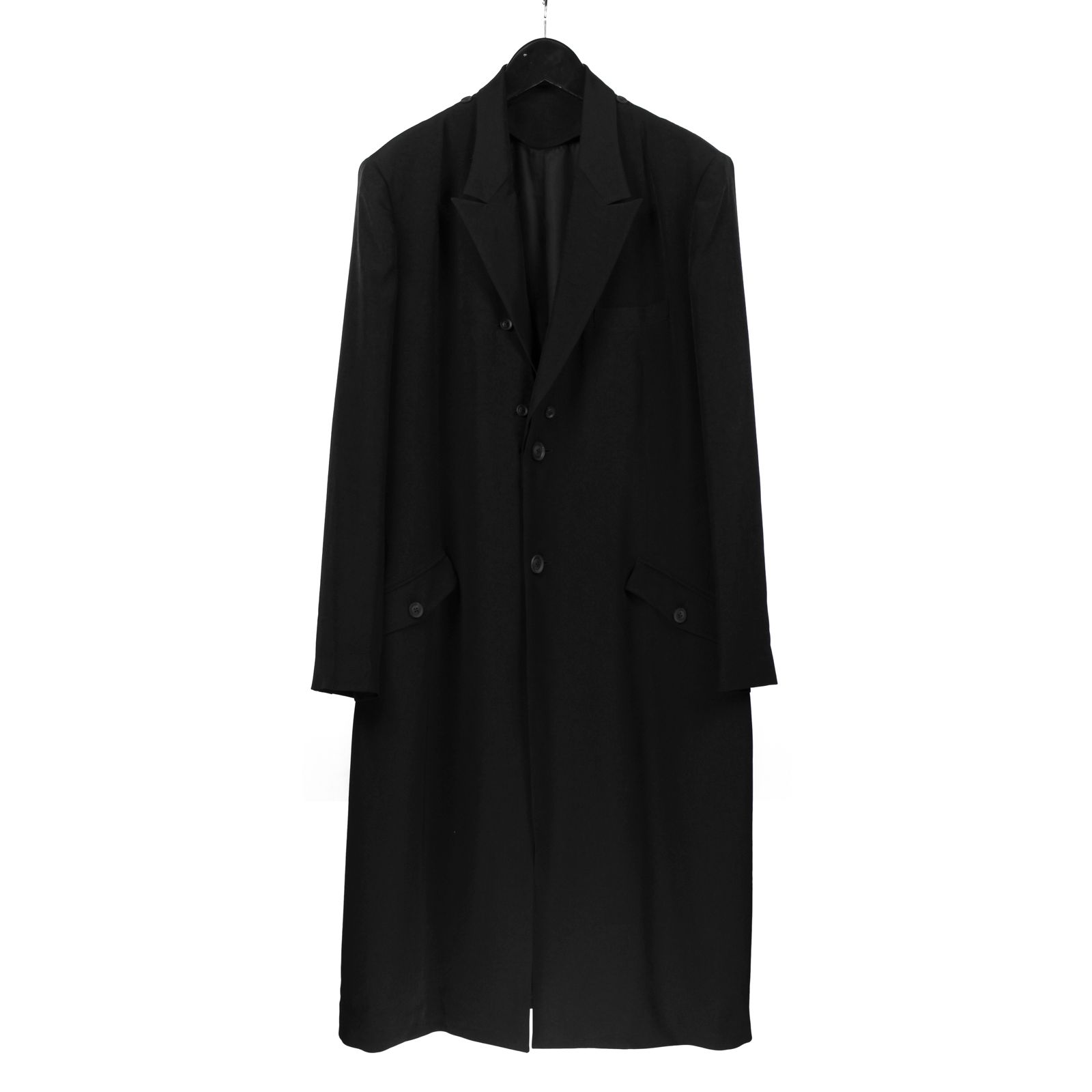 yohji yamamoto - pour homme | ラペル着脱JKT / ロングジャケット