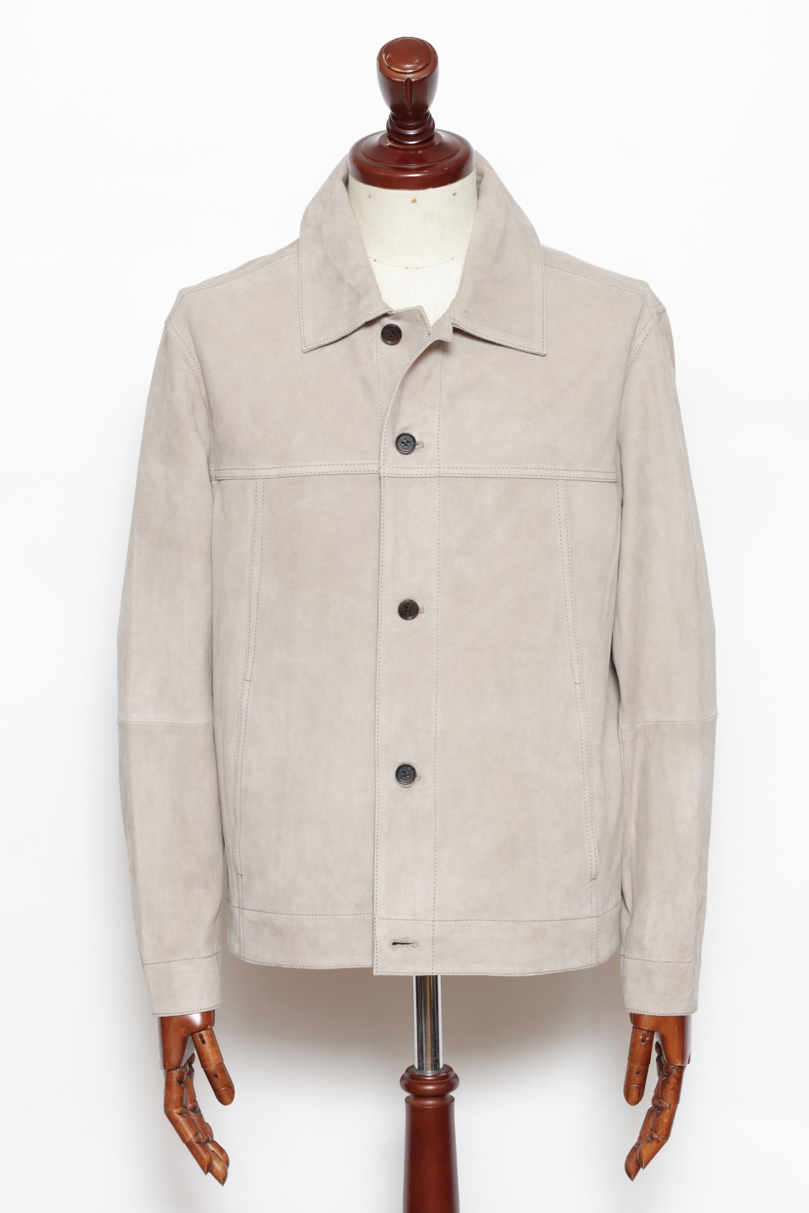 ARMA - JADEN ゴートスエード Gジャンタイプ シャツジャケット