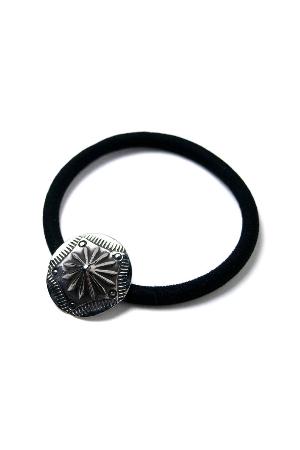 BELIEVE IN MIRACLE - 【ラスト1点】シルバーコンチョヘアゴム / SV