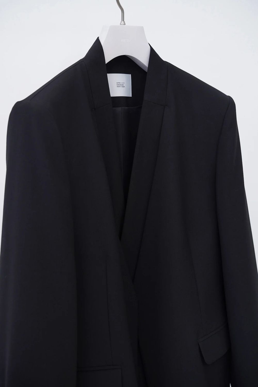HATRA - 【26SS】Dub Tailored Jacket [black] - ダブルテーラード