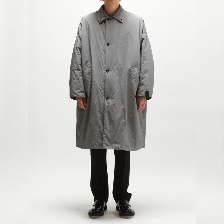 N.HOOLYWOOD - BALMACAAN COAT （GRAY） / ステンカラー コート