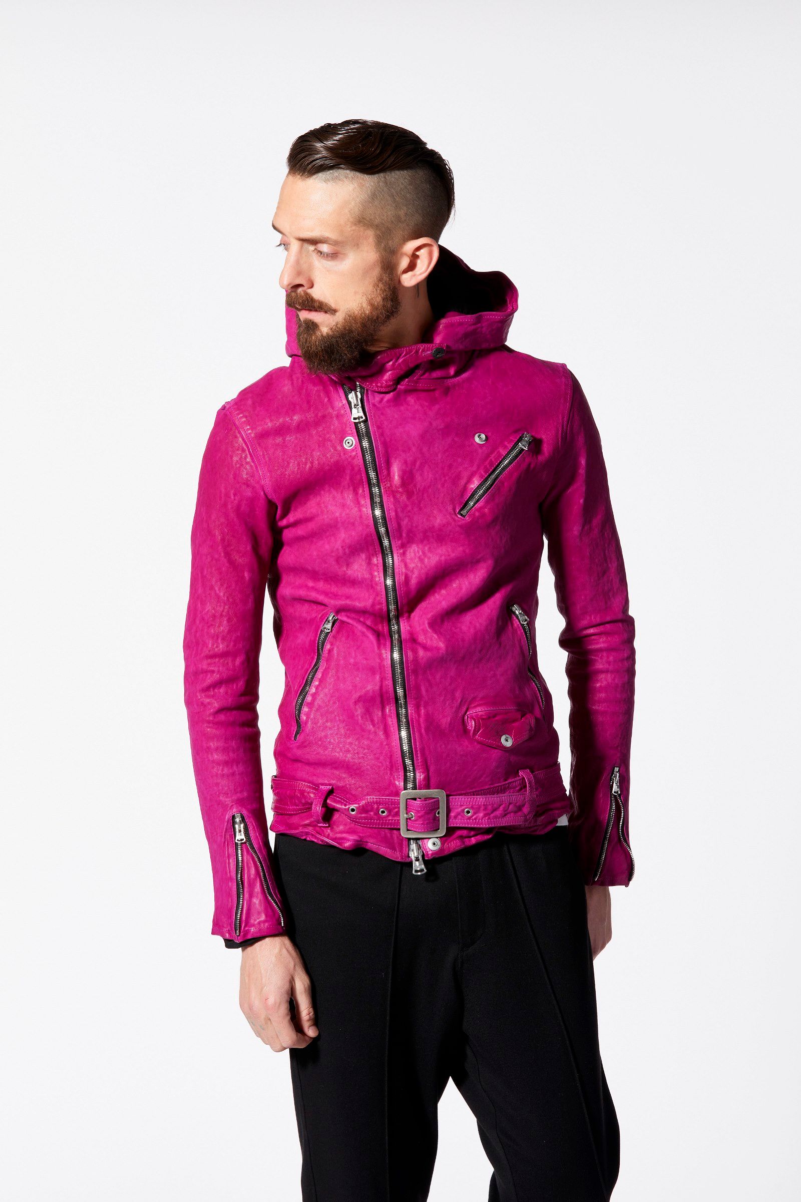 ISAMU KATAYAMA BACKLASH - ジャパンカーフ タンニン鞣し 製品洗い加工