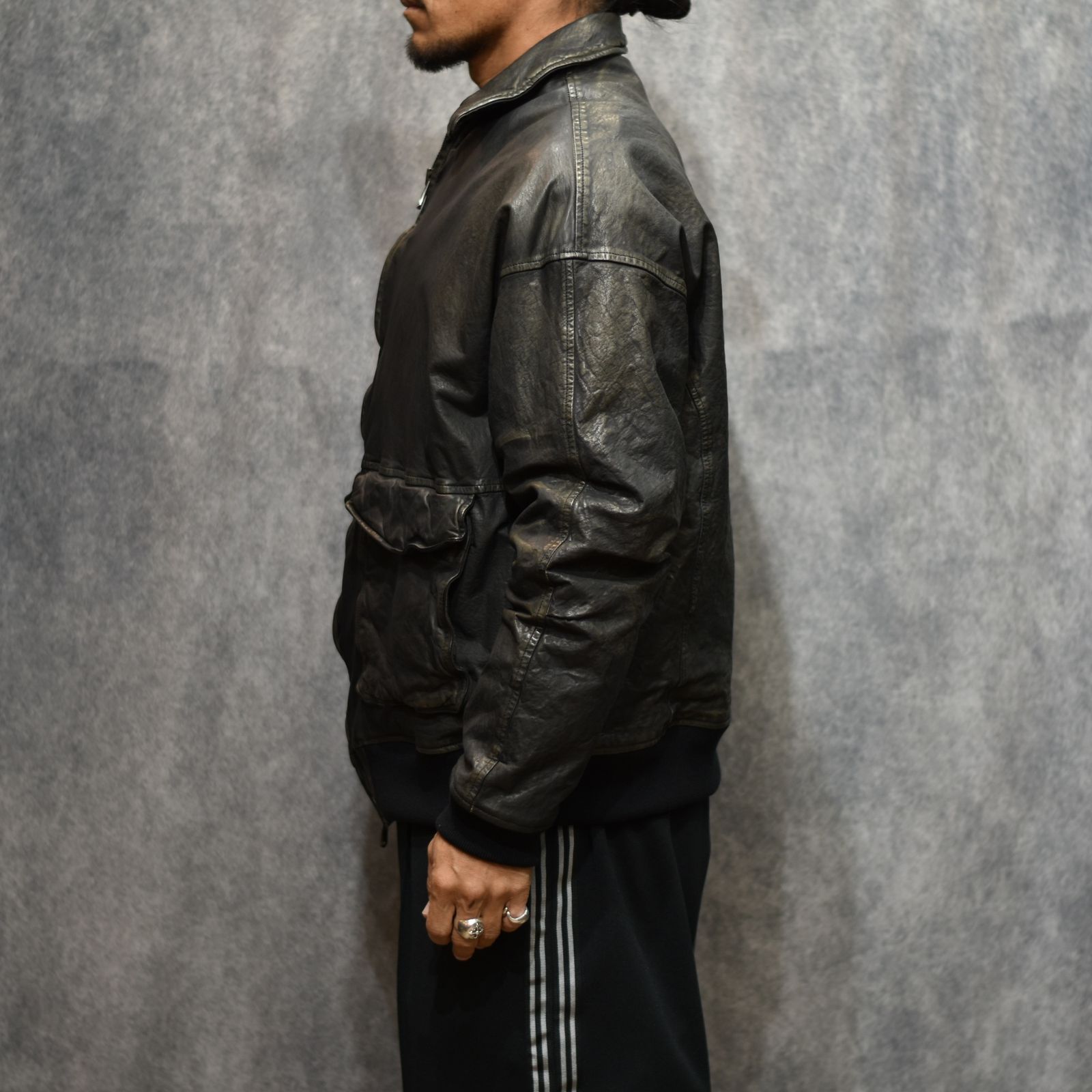 ISAMU KATAYAMA BACKLASH - ジャパンステアー ミモザ製品染め USED加工