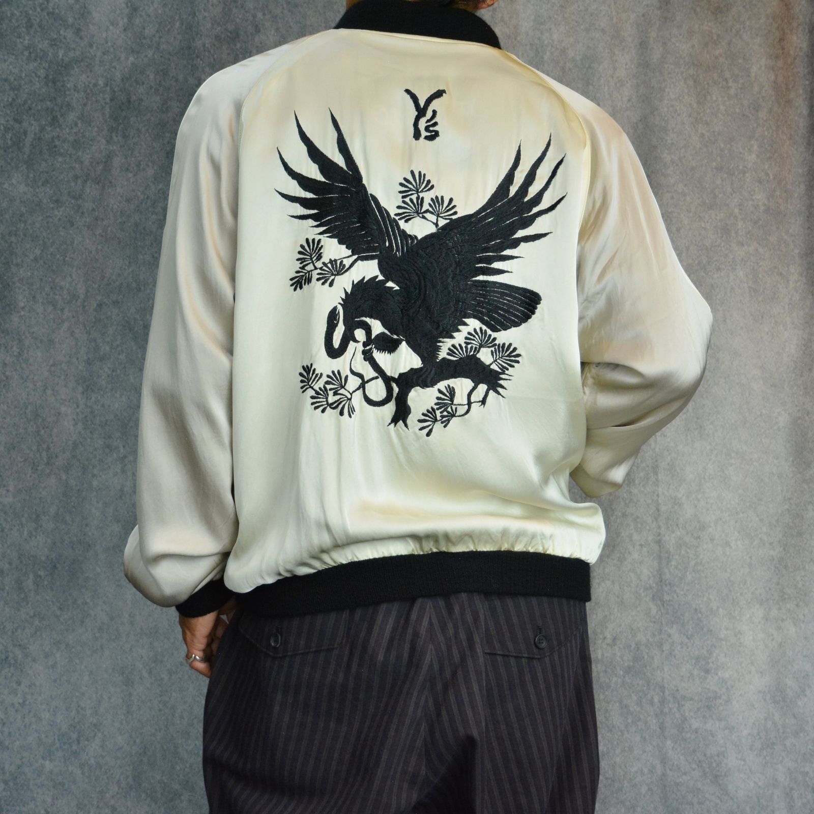Y's - Y's REVERSIBLE JACKET （BLACK） / リバーシブル スカジャン
