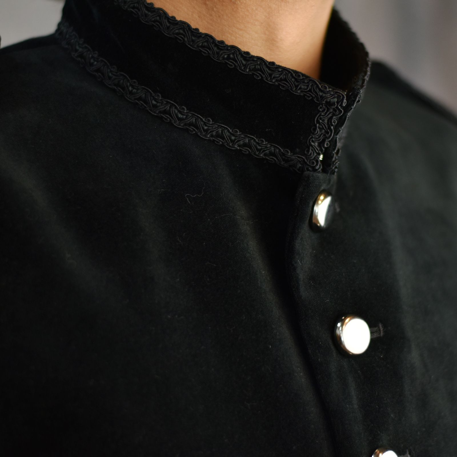 el conductorH - VELVETEEN OFFICER JKT (BK) / 別珍 オフィサー