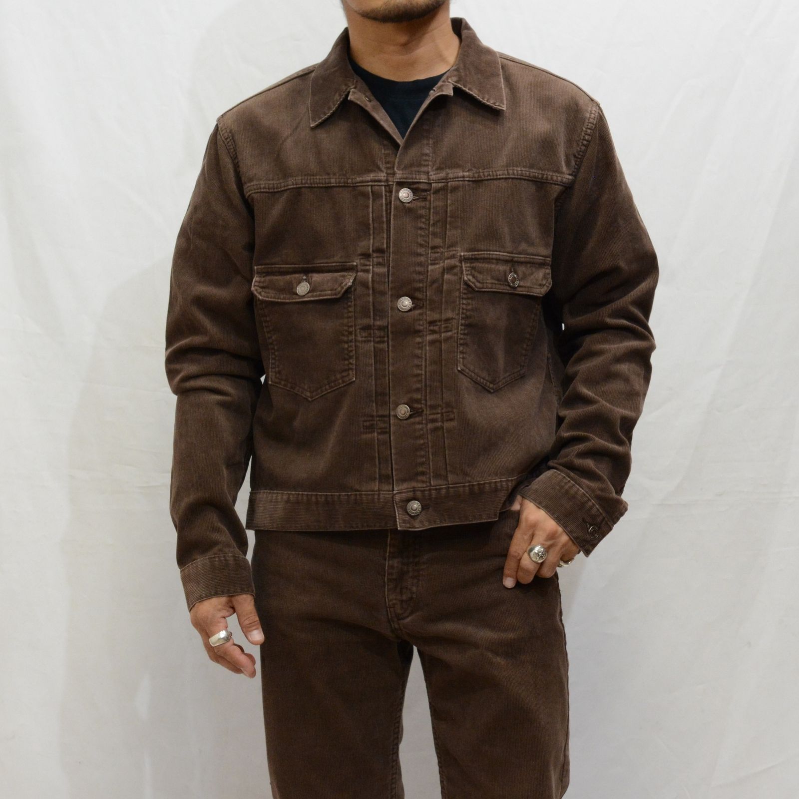 MINEDENIM - VL.T/C Corduroy Trucker JKT | chord online store