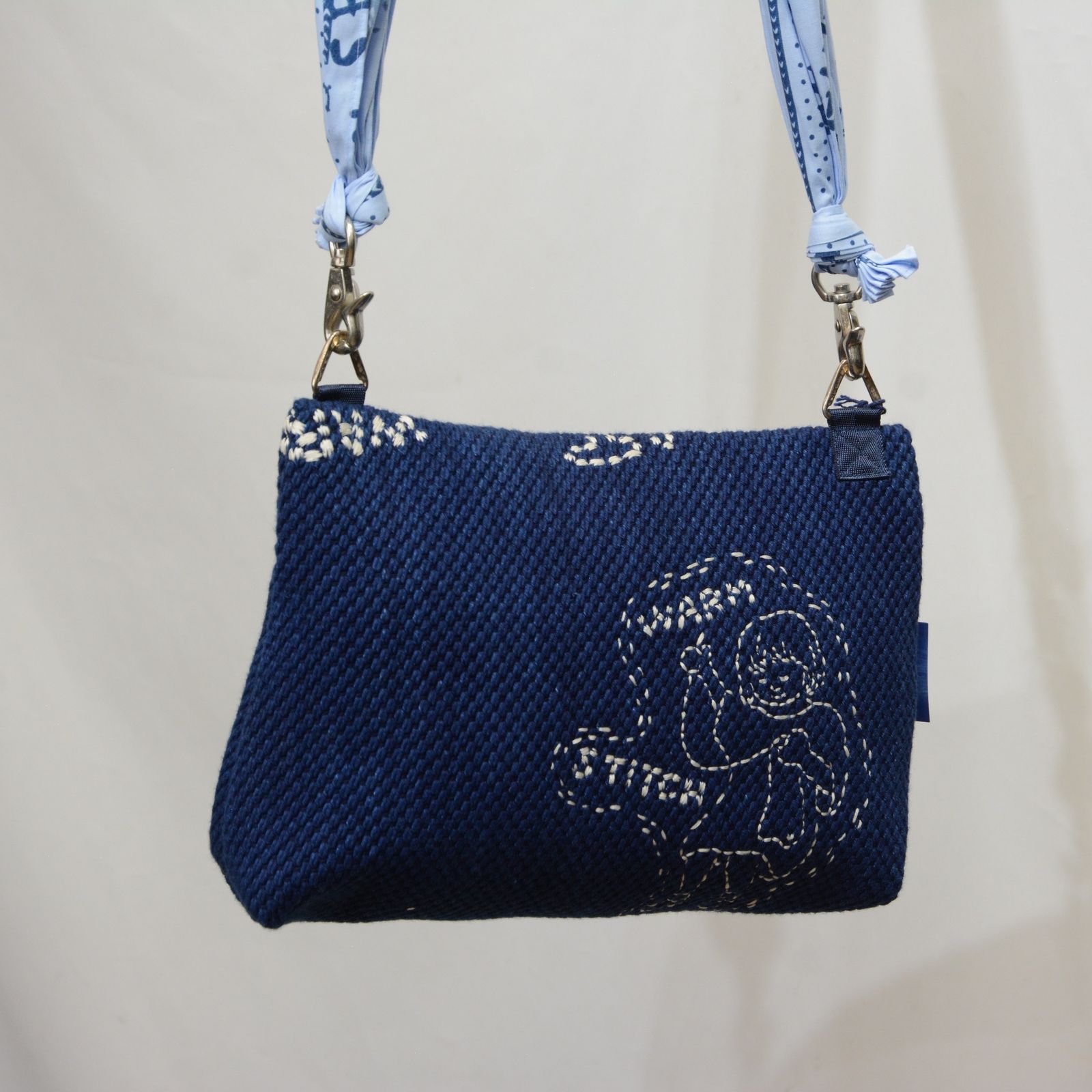 Porter Classic - SHOULDER BAG （BULE） 刺し子 ショルダーバッグ