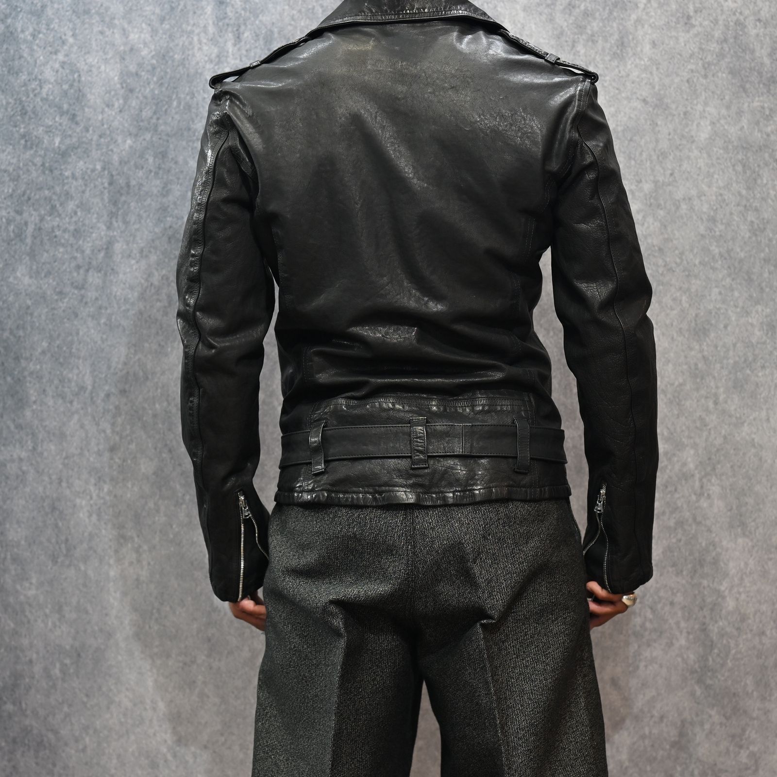 ISAMU KATAYAMA BACKLASH - ジャパンカーフ タンニン鞣し 製品洗い