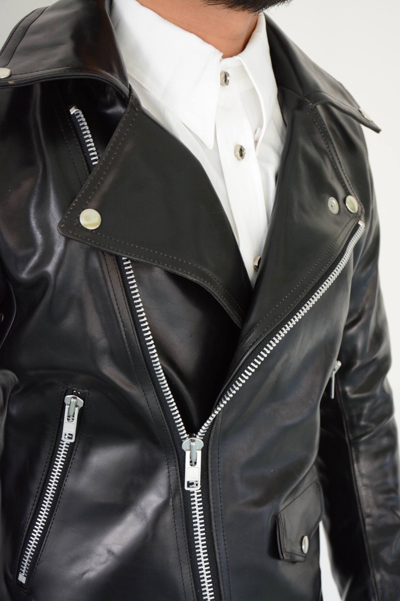 ISAMU KATAYAMA BACKLASH - ホーウィン ダブルライダースジャケット