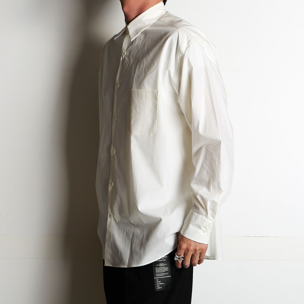 MARKAWARE - COMFORT FIT SHIRT - IVORY / オーガニックGIZA80/1タイプ