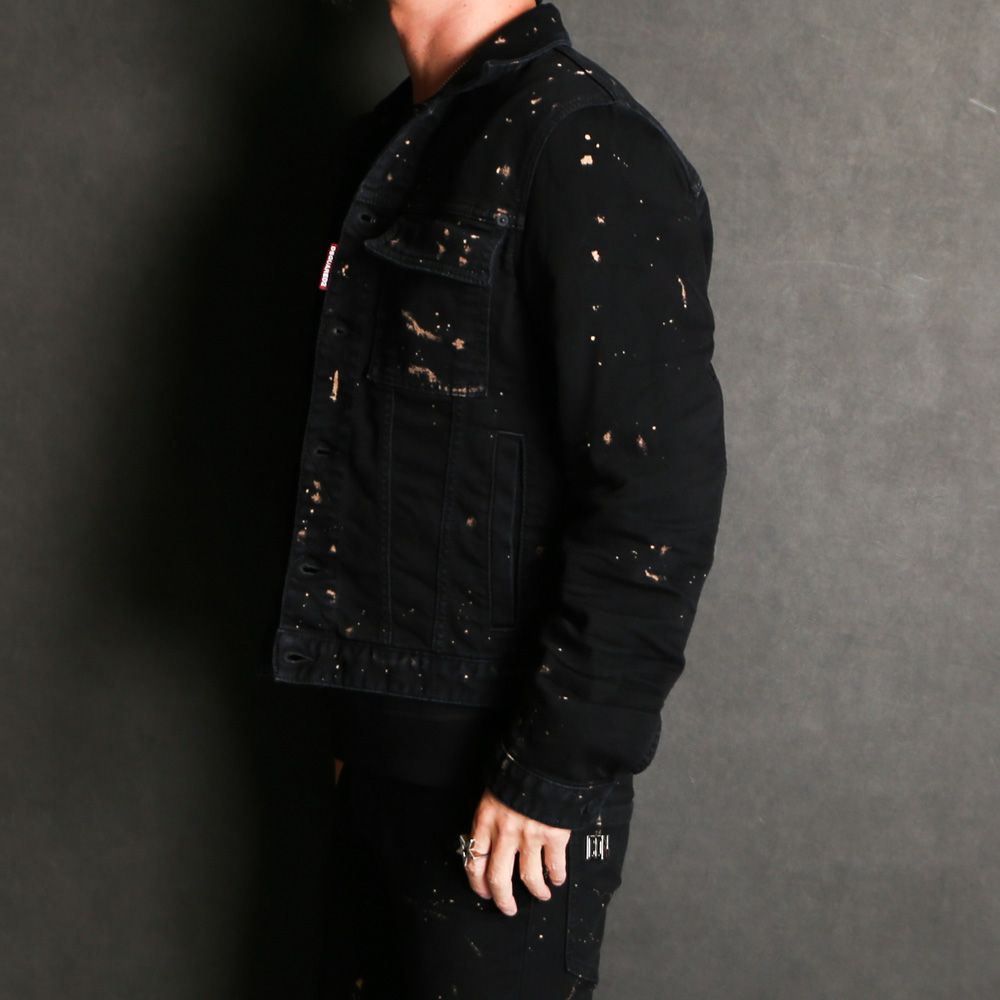 DSQUARED2 - 【ラスト1点-サイズ46】 ICON Black Milky Wash Denim