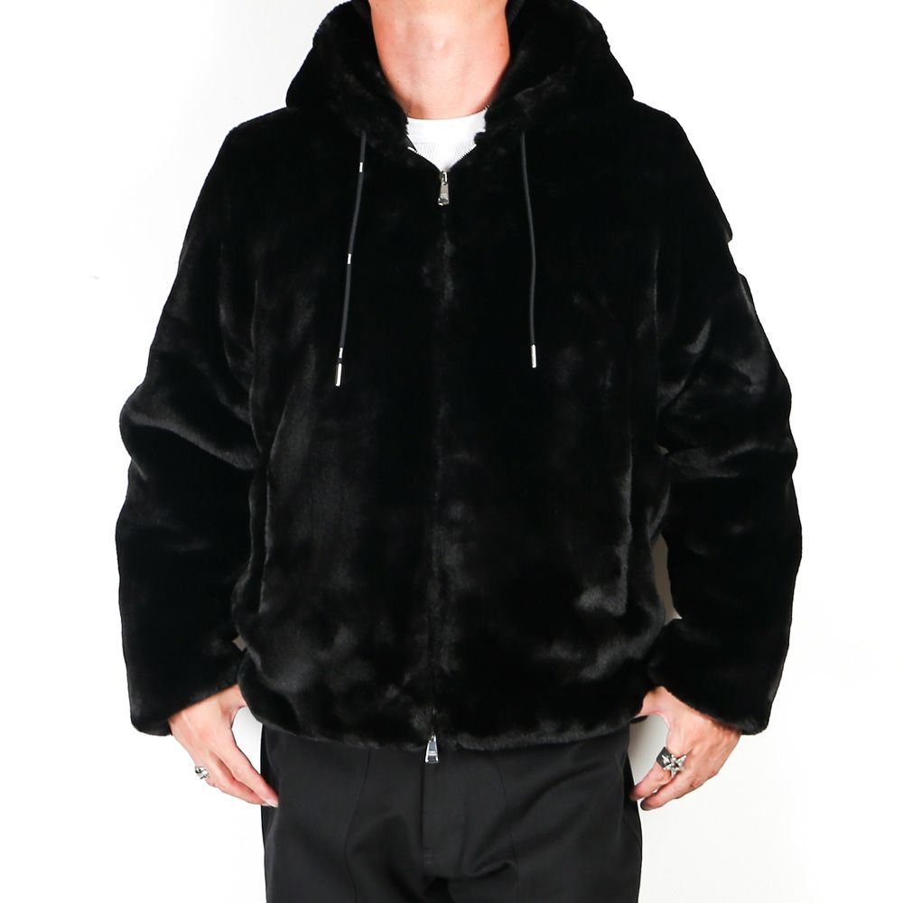 TATRAS - BOMOS ボモス - BLACK / フードブルゾン (フリース