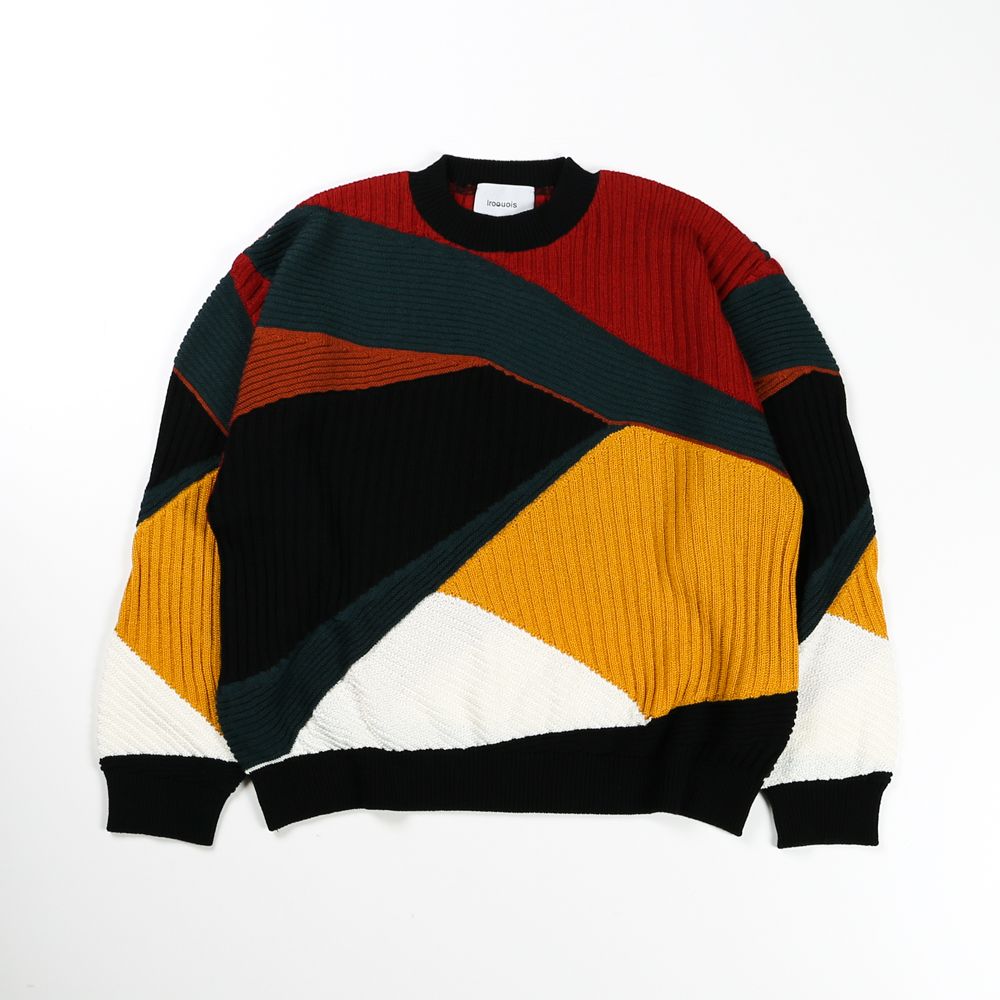 Iroquois - SHORT ROWS KNIT / イージーケア ニット / 278104