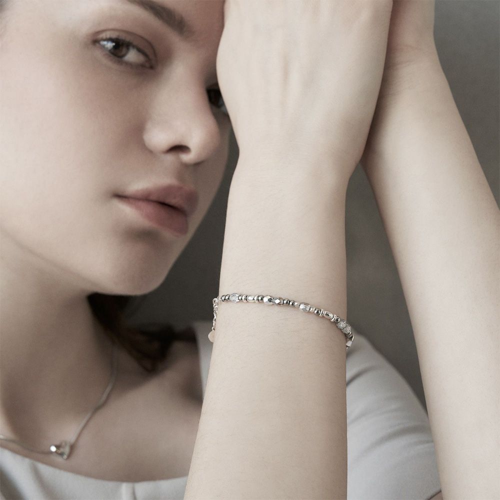 GARNI - Pebble Bracelet - Clear / ペブル ブレスレット / GB24009